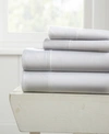 Ienjoy Home The Boho & Beyond Premium Ultra Soft Pattern 4-pc. Sheet Set, Queen In Grey Pinstripes