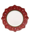 Villeroy & Boch Toy's Delight Red Dinner Plate