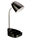 ALL THE RAGES LIMELIGHT'S GOOSENECK ORGANIZER DESK LAMP WITH IPAD TABLET STAND BOOK HOLDER