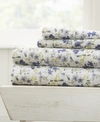 Ienjoy Home The Farmhouse Chic Premium Ultra Soft Pattern 3 Piece Sheet Set By Home Collection - Twin Bedding In Light Blue Blossoms