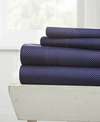 Ienjoy Home The Boho & Beyond Premium Ultra Soft Pattern 3-pc. Sheet Set, Twin In Navy Hearts