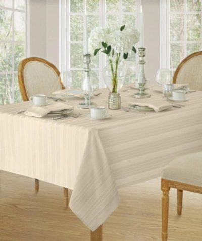 ELRENE DENLEY STRIPE TABLECLOTH, 60" X102"