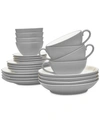 Noritake Colorwave 24-pc. Dinnerware Set, Service For 4 In Slate