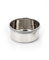 Classic Touch Prism Wine Coaster With Diamonds In Silver