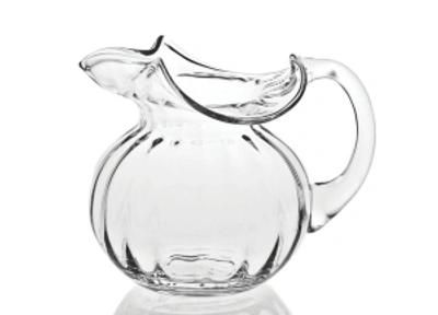 Badash Crystal Hemmingway Optic 42 Oz. Pitcher In Silver