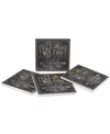 THIRSTYSTONE MAN CAVE 4-PC. COASTER SET