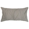 RIZZY HOME TEXTURED SOLID DECORATIVE PILLOW COVER, 14" X 26"