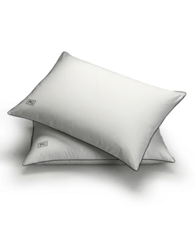 PILLOW GUY WHITE GOOSE DOWN SOFT DENSITY PILLOW WITH 100% CERTIFIED RDS DOWN, AND REMOVABLE PILLOW PROTECTOR