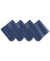 Elrene La Classica Linen Napkin, Set Of 4 In Indigo