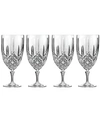 MARQUIS BY WATERFORD MARKHAM ICED BEVERAGE GLASSES, SET OF 4