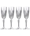 Marquis By Waterford Markham Flutes, Set Of 4 In No Color