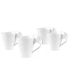 Villeroy & Boch New Wave Mugs, Set Of 4 In White