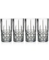 MARQUIS BY WATERFORD BRADY 4-PC. HIGHBALL GLASS SET
