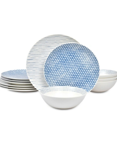 Noritake Hammock 12-pc. Dinnerware Set In Blue