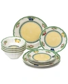 Villeroy & Boch French Garden 12 Pc. Dinnerware Set, Service For 4, Exclusively At Macy's In Fleurence