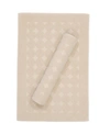 Linum Home Sinemis Circle Design 2-pc. Bath Mat Set Bedding In Beige