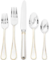 Ricci Argentieri Ricci Ascot Gold 5-piece Place Setting In Gold