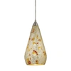 Elk Lighting Curvalo Silver Muilti Crackle Pendant In Silver