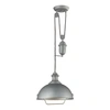 Elk Lighting Farmhouse 1-light Adjustable Pendant In Pewter