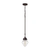 Elk Lighting Gramercy 1 Light Pendant In Oil Rubbed Bronze In Bronze