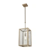 Elk Lighting Parameters 1 Light Chandelier In Satin Brass With Clear Glass In Black
