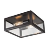 Elk Lighting Parameters 2-light Flush Mount In Oiled Bronze In Bronze