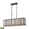 Elk Lighting Filmore 4 Billiard/island Oil Rubbed Bronze In Bronze