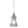 Elk Lighting 1 Light Pendant In Polished Chrome In Chrome