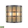 Elk Lighting Hooper 2 Outdoor Sconce Oil Rubbed Bronze In Bronze