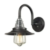 Elk Lighting 1 Light Sconce In Oiled Bronze In Bronze