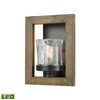 Elk Lighting Timberwood 1 Wall Sconce Oil Rubbed Bronze In Bronze