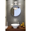 ELK LIGHTING ELYSBURG COLLECTION 2-LIGHT SEMI-FLUSH IN SATN NICKEL