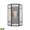 Elk Lighting Spencer 1 Wall Sconce Oil Rubbed Bronze In Bronze