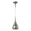Elk Lighting 1 Light Pendant In Satin Nickel In Silver