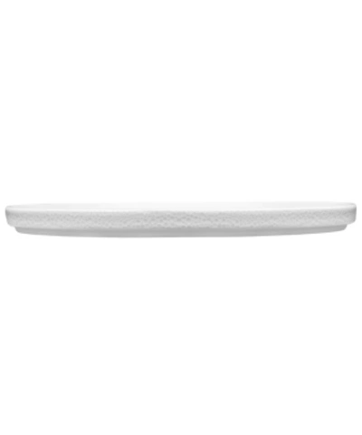 Noritake Colortex Stone Round Platter In White