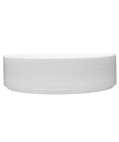 Noritake Colortex Stone Serving Bowl In White