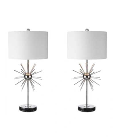 JONATHAN Y ARIA METAL OR MARBLE LED TABLE LAMP