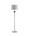 Jonathan Y Amelia Lotus Crystal Or Metal Led Floor Lamp In Grey