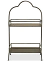 3r Studio Metal 2-tier Tray In Gray