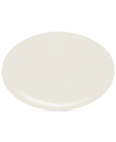 Noritake Colorwave 16" Oval Platter In White