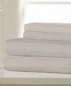 Ella Jayne Cozy Touch Triple Brushed Microfiber 4-pc. Sheet Set, California King In Silver