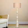 Fangio Lighting 's 6259 63" Totemic Antique Resin Floor Lamp In Multi