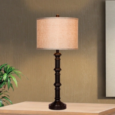 Fangio Lighting 's 1596orb 31" Metal Stacked Table Lamp In Multi