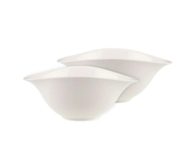 Villeroy & Boch Vapiano Set Of 2 Soup Bowl In White