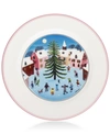 Villeroy & Boch Design Naif Christmas Salad Plate In White
