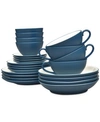Noritake Colorwave 24-pc. Dinnerware Set, Service For 4 In Blue