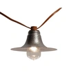 Jh Specialties Inc/lumabase Lumabase 10 Gun Metal Electric Cafe String Lights In Silver