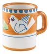 Vietri Campagna Mug In Orange