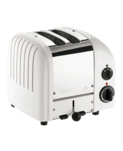 Dualit 2 Slice Newgen Toaster In White