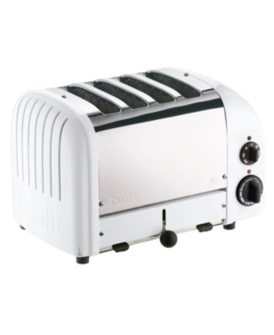 Dualit 4 Slice Newgen Toaster In White